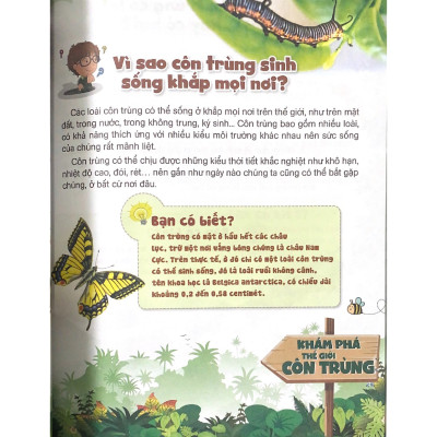 10 Vạn Câu Hỏi Vì Sao? Khám Phá Thế Giới Côn Trùng - Vanlangbooks