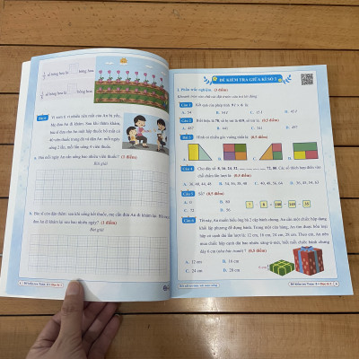 Sách - Đề kiểm tra Toán lớp 3 học kì 1 (Kết nối tri thức với cuộc sống)