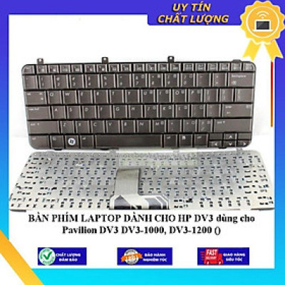 BÀN PHÍM LAPTOP dùng cho HP DV3 dùng cho Pavilion DV3 DV3-1000 DV3-1200 - Hàng Nhập Khẩu New Seal