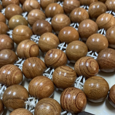 Chiếu Hạt Gỗ Hương Mộc Hạt 1.8cm - Chiếu gỗ Mian ( video , hình thật )