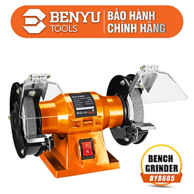 Máy Mài Bàn 2 Đá 200W Benyu BY8605