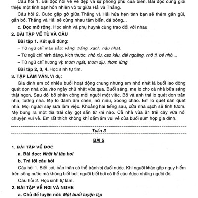 Sách tham khảo- Vở Ôn Tập Cuối Tuần Tiếng Việt Lớp 3 (Dùng Kèm SGK Kết Nối Tri Thức Với Cuộc Sống)_HA