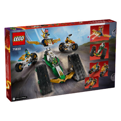 Đồ Chơi Lắp Ráp Siêu Xe Kết Hợp 4 Trong 1 LEGO NINJAGO 71820 (576 chi tiết)