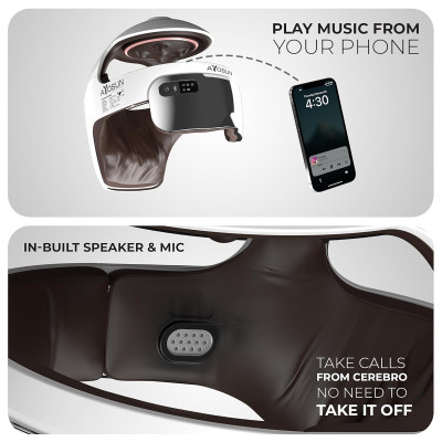 Máy Massage Đầu aYosun PN - J890  chính hãng Pin sạc 