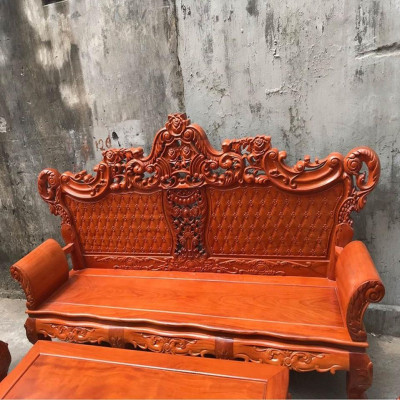 Bộ Bàn Ghế Hoàng Gia Gỗ Gõ Đỏ