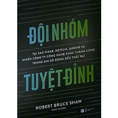 Sách - Đội Nhóm Tuyệt Đỉnh - Tại Sao Pixar, Netflix, Airbnb Và Nhiều Công Ty Công Nghệ Khác Thành Công - Tân Việt Books