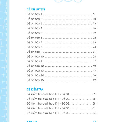 Đề Ôn Luyện Và Tự Kiểm Tra Tiếng Việt Lớp 2 - Tập 2_MEGA