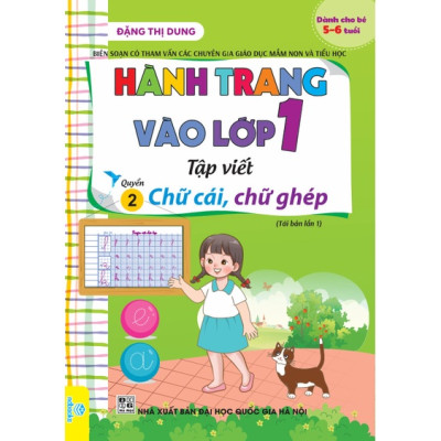 Sách - Combo 4 Cuốn Hành trang vào Lớp 1 (Tập Viết, Học Toán) - Ndbooks
