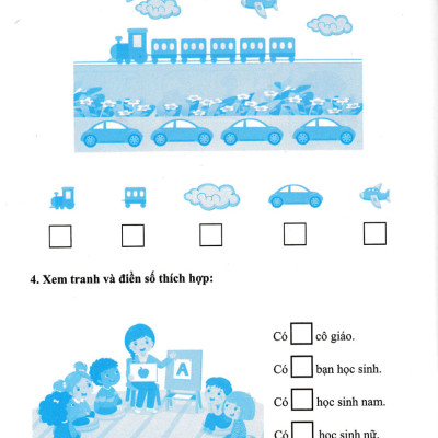 Thực Hành Giải Toán Lớp 1 Tập 1 (Theo Chương Trình Tiểu Học Mới Định Hướng Phát Triển Năng Lực)_HA