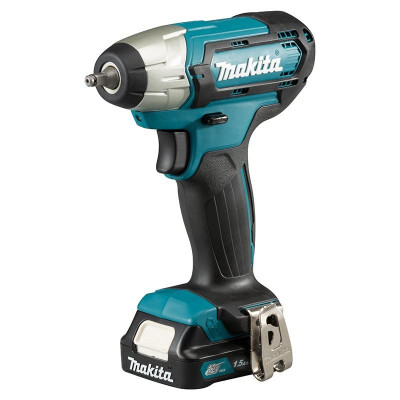 MÁY SIẾT BULONG DÙNG PIN 12V 1/4" (6.35MM) MAKITA TW060DSYE (01 ĐẾ SẠC NHANH. 02 PIN 12VMAX X 1.5AH) - HÀNG CHÍNH HÃNG