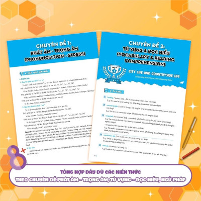 Sách - Chinh Phục 8+ Luyện Thi Vào Lớp 10 Môn Tiếng Anh (Tái Bản 2025)