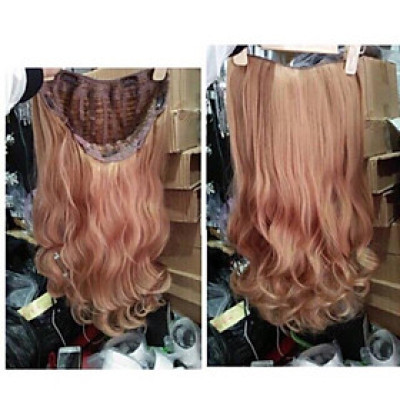 Tóc kẹp chữ u cao cấp màu nỗi chịu nhiệt- hình thật