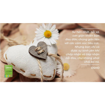 Osho Cảm Xúc Chuyển Hóa Nỗi Sợ Hãi, Giận Dữ và Ghen Tuông Thành Năng Lượng Sáng Tạo - FirstNews