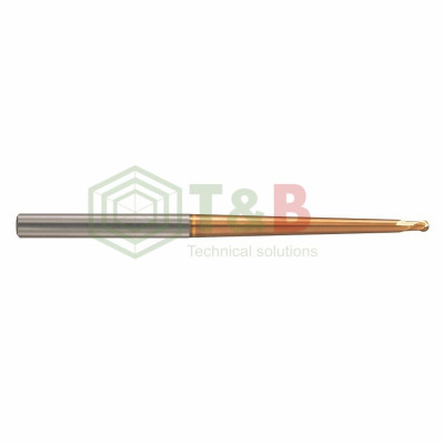 Dao Phay Cầu Cổ Côn R0.5x10 x50L Union Tool Model HTNB2010-100-1,Dao phay ngón gia công sau nhiệt
