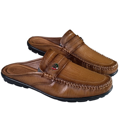 Giày Sục Nam HA NAM Da Bò Thật Cao Cấp GSB2080