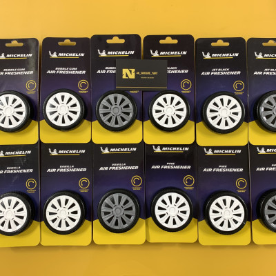 Sáp Thơm Ô Tô MICHELIN Khử Mùi Xe Hơi Cao Cấp - Michelin Organic Can Air Freshener (Hàng Chính Hãng) mùi hương bubble gum
