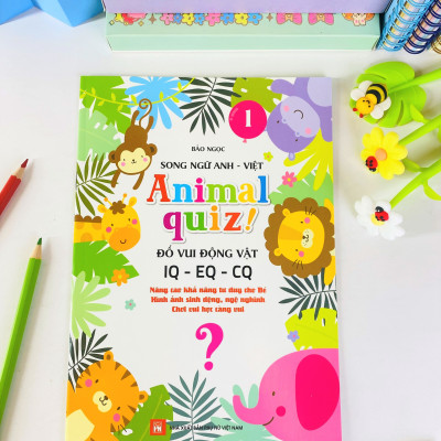 NDB - Animal quiz - đố vui động vật IQ-EQ-CQ ( bộ 4 cuốn )