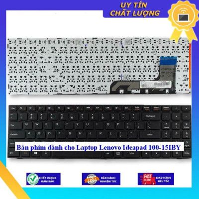 Bàn phím dùng cho Laptop Lenovo Ideapad 100-15IBY - Hàng Nhập Khẩu New Seal