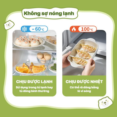 Túi bọc thực phẩm treo tường TOPGIA, chất liệu PE an toàn, chun siêu dai và đàn hồi cao.