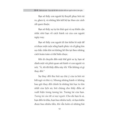 Same As Ever - Quy Luật Bất Biến Về Bản Chất Con Người Và Tâm Lý Làm Giàu