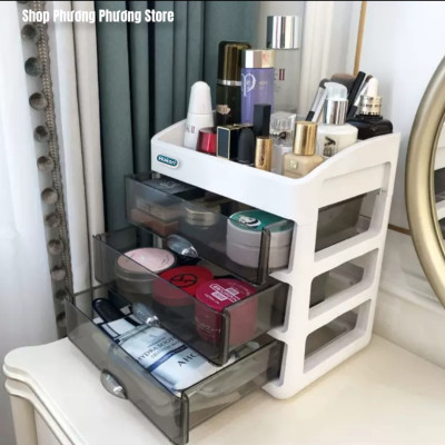 Tủ Kệ Đựng Mỹ Phẩm Đồ- Kệ Trang Điểm- Kệ Trang Sức 2/3/4 Tầng Ngăn Kéo Tiện Dụng- Cosmetic shelf