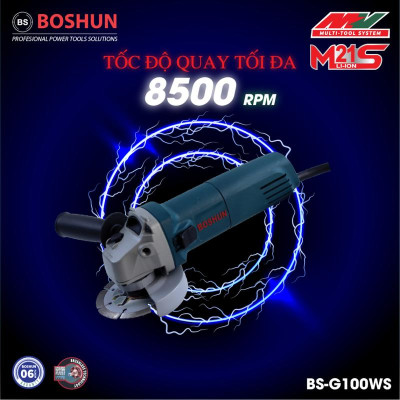 Máy mài điện boshun BS-G100WS dây đồng 100% Lỗi 1 đổi 1 bảo hành chính hãg 6 Tháng