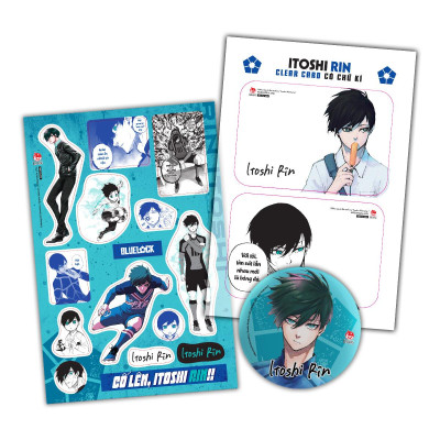 Sách - BlueLock - Tập 28 - Bản Đặc Biệt - Tặng Kèm Hộp Quà 6 Món Với Chữ Kí Nhân Vật (Set Huy Hiệu + Set Sticker + Set Clear Card)