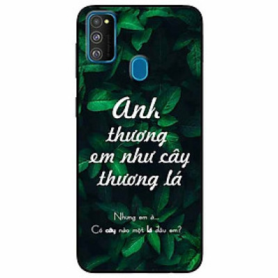 Ốp lưng in cho Samsung M30s Mẫu Anh Thương Em