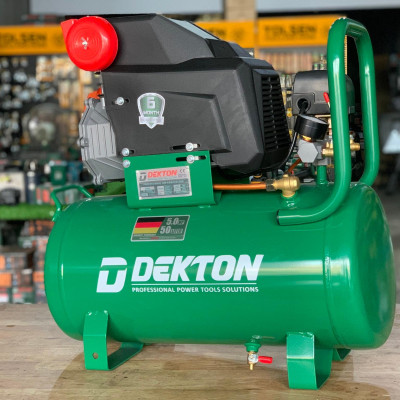 MÁY NÉN KHÍ CÓ DẦU 5.0HP 50L DEKTON DK-AC50DR - HÀNG CHÍNH HÃNG