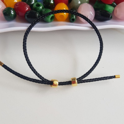 Dây thun ĐEN dẻo phối vòng tay hạt lu thống  Size dây ĐEN 2mm  Nữ đã có hạt lu thống thì đây chính là sợi dây thun phối với hạt lu thống đeo xinh ạ