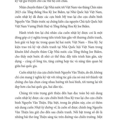 Sách - Nhật Ký Nguyễn Văn Thiện - Hành Trình Kỳ Lạ Từ Harvard Đến Hà Nội - ndbooks