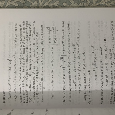 Phương trình hàm đa thức