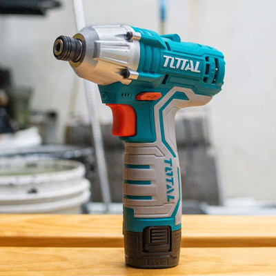 MÁY SIẾT MỞ VÍT DÙNG PIN 12V TOTAL TIRLI1201 - HÀNG CHÍNH HÃNG