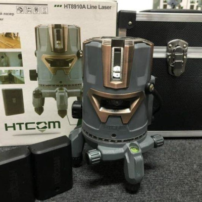 MÁY CÂN MỰC LAZER 5 TIA XANH HT8910A HTCOM - HÀNG CHÍNH HÃNG