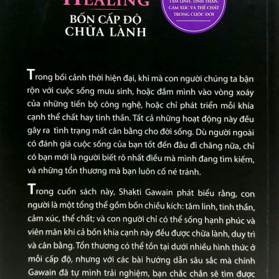 Tủ Sách Tâm Linh Thế Kỷ - Bốn Cấp Độ Chữa Lành