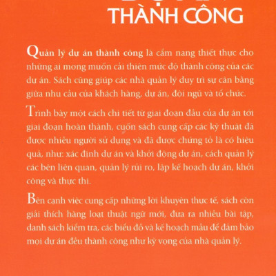 Quản Lý Dự Án Thành Công