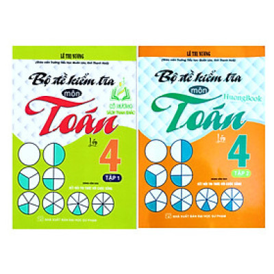 Sách - Combo Bộ Đề Kiểm Tra Môn Toán Lớp 4 Tập 1 + 2 (Dùng Kèm SGK Kết Nối Tri Thức Với Cuộc Sống)