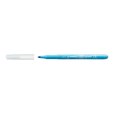 Bút lông đầu to STABILO Power (PW280) - Xanh Cyan (450)