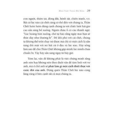 Minh Triết Trong Đời Sống - Bìa mềm - Tác Giả Nguyên Phong - First News