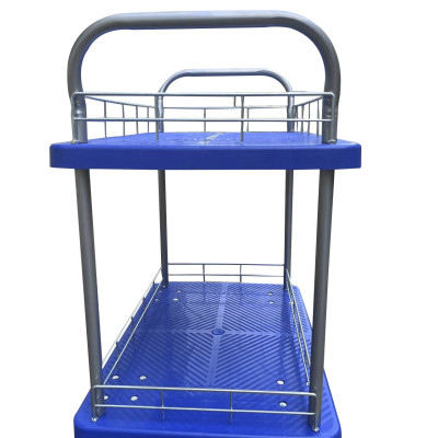 Xe đẩy hàng 2 tầng MINGWEI tải trọng 150kg (HÀNG CHÍNH HÃNG)