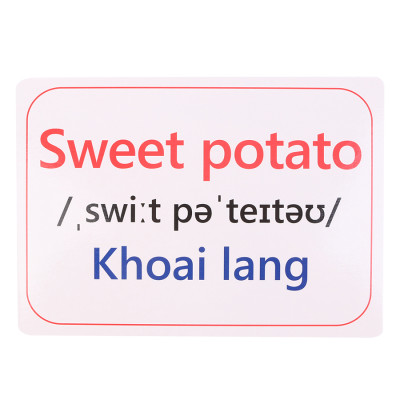 Flash Card Thông Minh - Rau Củ Quả