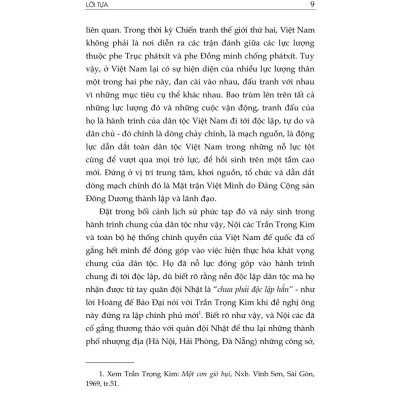 Nội các Trần Trọng Kim - Bản chất, vai trò và vị trí lịch sử ( Xuất bản lần thứ tư, có chỉnh sửa, bổ sung)