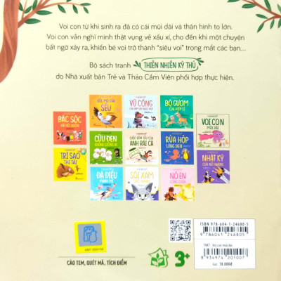 Thiên Nhiên Kỳ Thú - Voi Con Mũi Dài