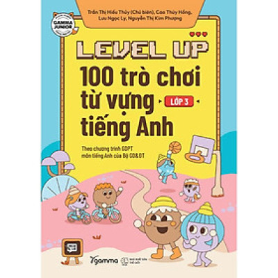 [Einstetin Books] Level Up Lớp 3 : 100 Trò Chơi Từ Vựng Tiếng Anh