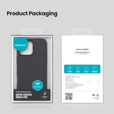 Ốp Lưng Nillkin Super Frosted Shield Pro Cho Iphone 16 ProMax | 16Pro | 16 Plus | 16 ốp lưng chống sốc chống vân tay chống rơi vỡ cầm rất chắc tay – Hàng Chính Hãng