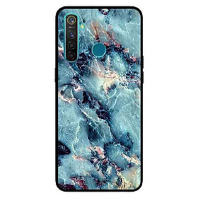 Ốp Lưng in cho Realme 5 Pro / Realme Q Mẫu NỀN ĐÁ HOA 5 - Hàng Chính Hãng