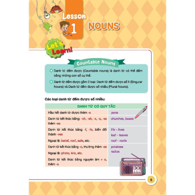 Sách - English Grammar For KET - Tập 1 - Có Đáp Án - Minh Thắng