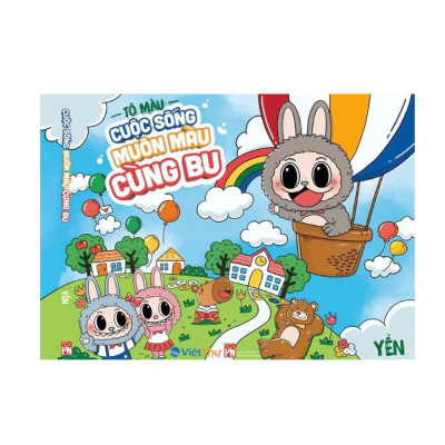 Sách - Tô Màu - Cuộc Sống Muôn Màu Cùng Bu