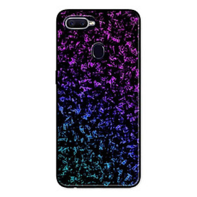 Ốp Lưng in cho Oppo A7 Mẫu NỀN ĐÁ HOA 6 - Hàng Chính Hãng