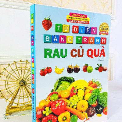 Sách - Từ điển bằng tranh Rau Củ Quả(135)- ndbooks